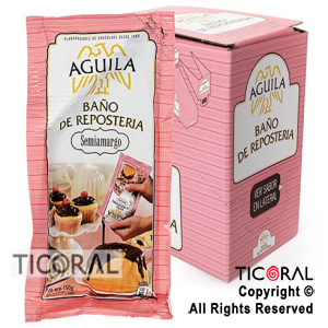 BAO REPOSTERIA SEMI AMARGO AGUILA X150GR x 12 x 1